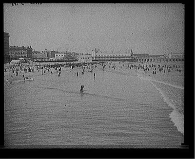 [The Beach, Atlantic City, N.J.]