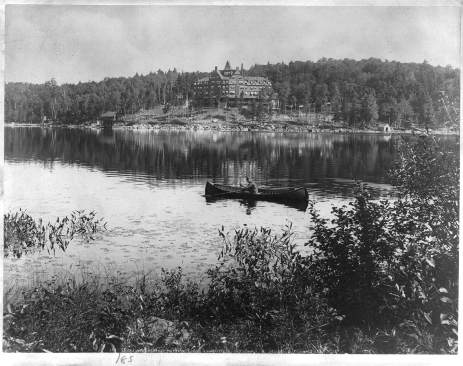 [Adirondack Mountains, N.Y.]: Hotel Ampersand, Saranac Lake, c1890. — historic photograph