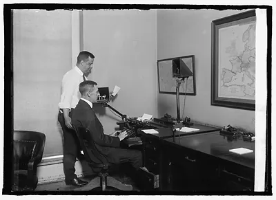 Telegraph Room, White House, 8/1/23