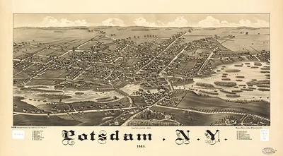 Potsdam, New York, 1885