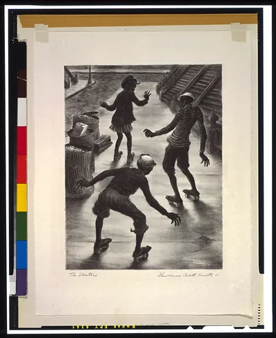 The skaters / Lawrence Beall Smith '39.