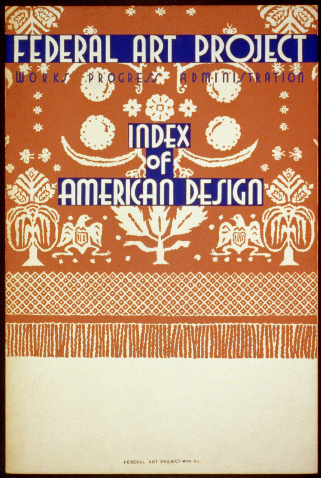 Index of American Design, 1936 — vintage poster
