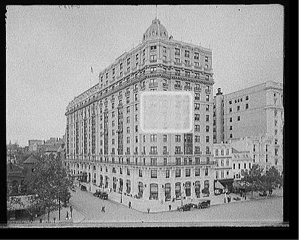 [The New Raleigh, Washington, D.C.], [between 1900 and 1920] — historic photograph