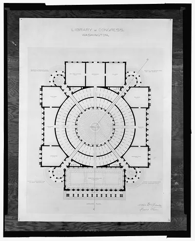 [Library of Congress, Washington, D.C. Floor plan]