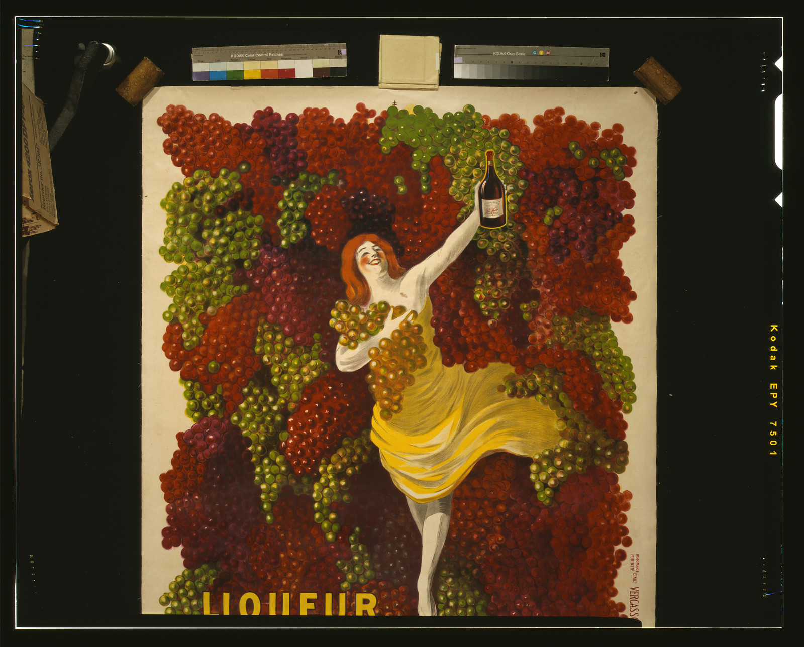 Liquer Cordial-Médoc, G. A. Jourde - Bordeaux / L. Cappiello., Paris : Imprimerie Publicité Établts. Vercasson, 6. Rue Martel, [between 1907 and 1909] — vintage poster