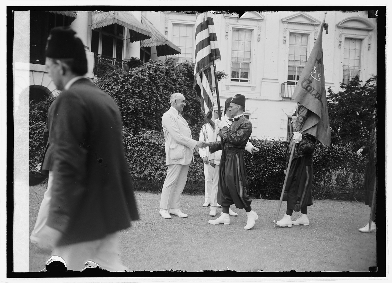 Aladdin at White House, 6/6/23, [19]23 June 6. — historic photograph