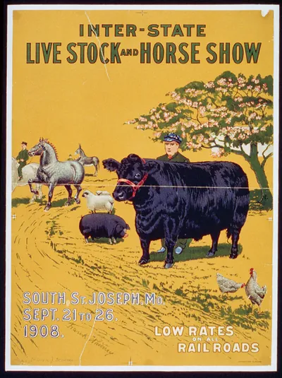 Inter-State Live Stock and Horse Show, South St. Joseph, Mo.