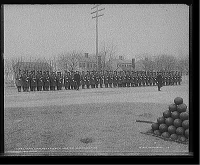 Marine Guard, War College at Coasters Harbor, Newport