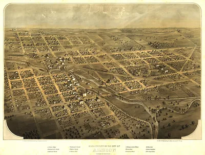 Albion, Michigan, 1868