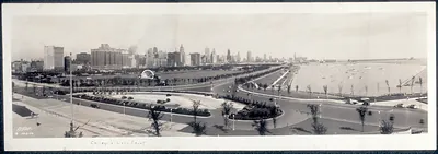 Chicagos lake front, Illinois, 1938