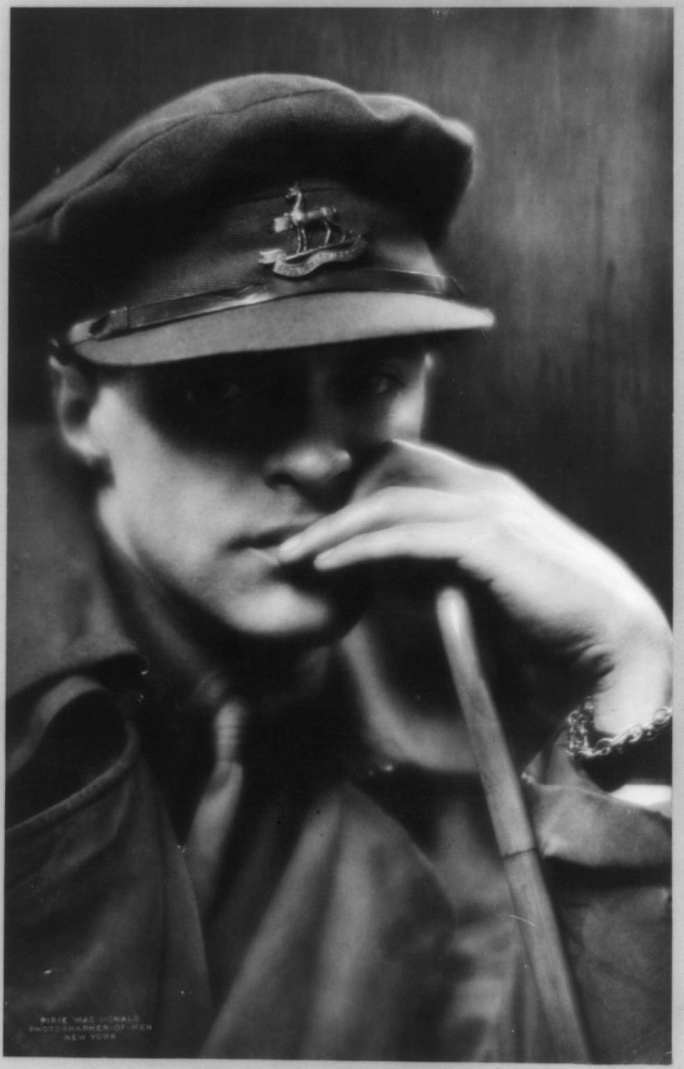 Bruce Bairnsfather, 1887-, c1918. — historic photograph