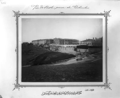[View from Tesvikiye of the Imperial Military Academy] / fotograf Föbus.