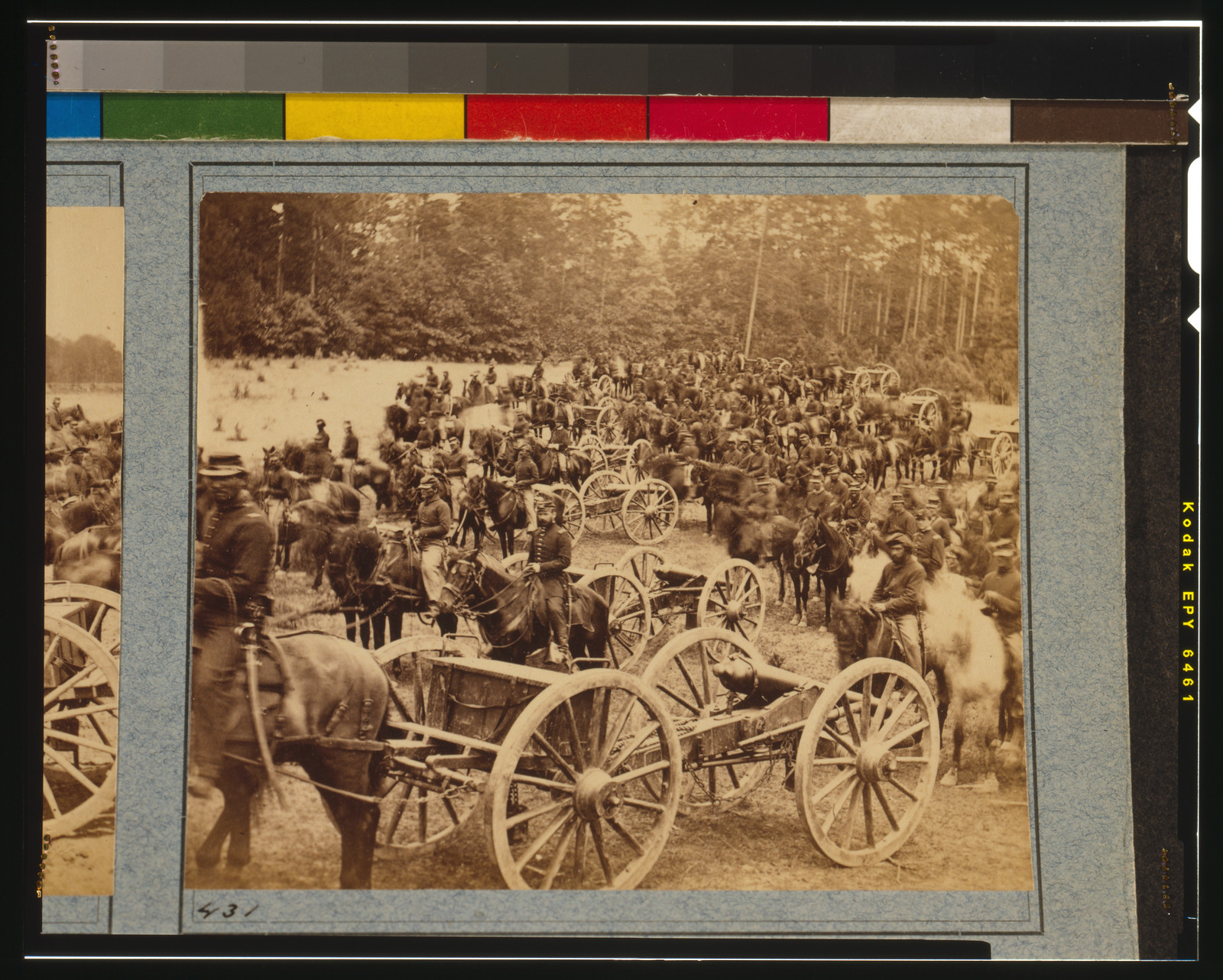 Gibson's horse battery (C. 3d U.S. Art'y.) near Fair Oaks, Va. June 1862, [photographed 1862 June, printed later] — historic photograph