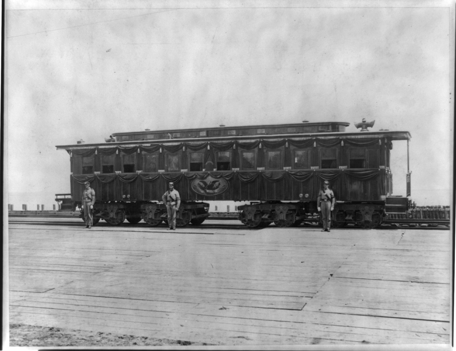 [President Abraham Lincoln's railroad funeral car] / S.M. Fassett, photographer, Chicago., [1865] — historic photograph