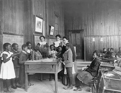 Thanksgiving Day lesson at Whittier