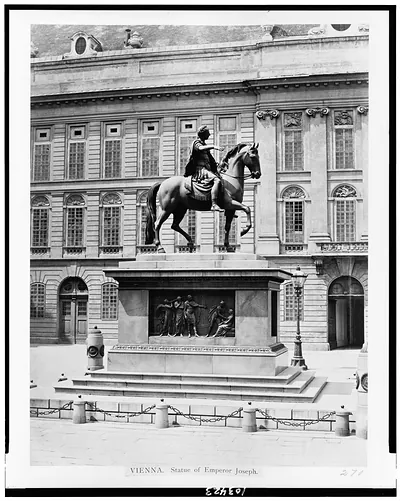 Vienna. Statue of Emperor Joseph