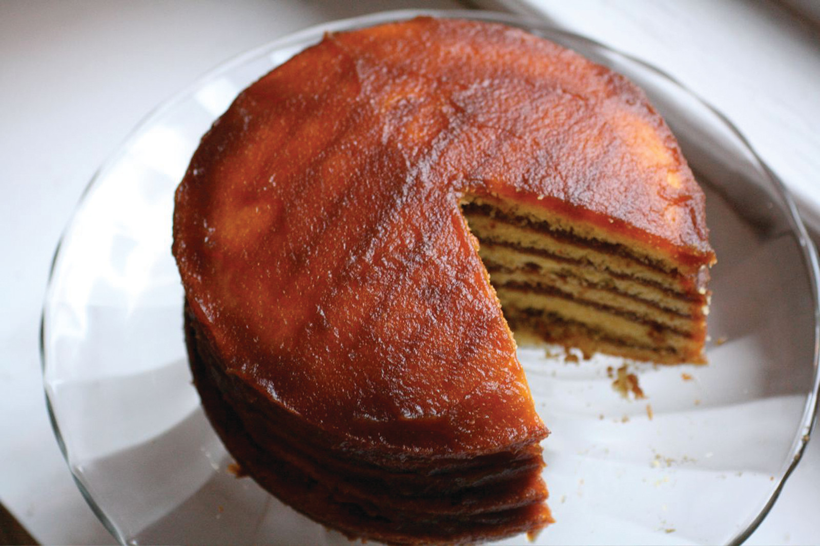 apple stack cake Apple Stack Cake — historic image