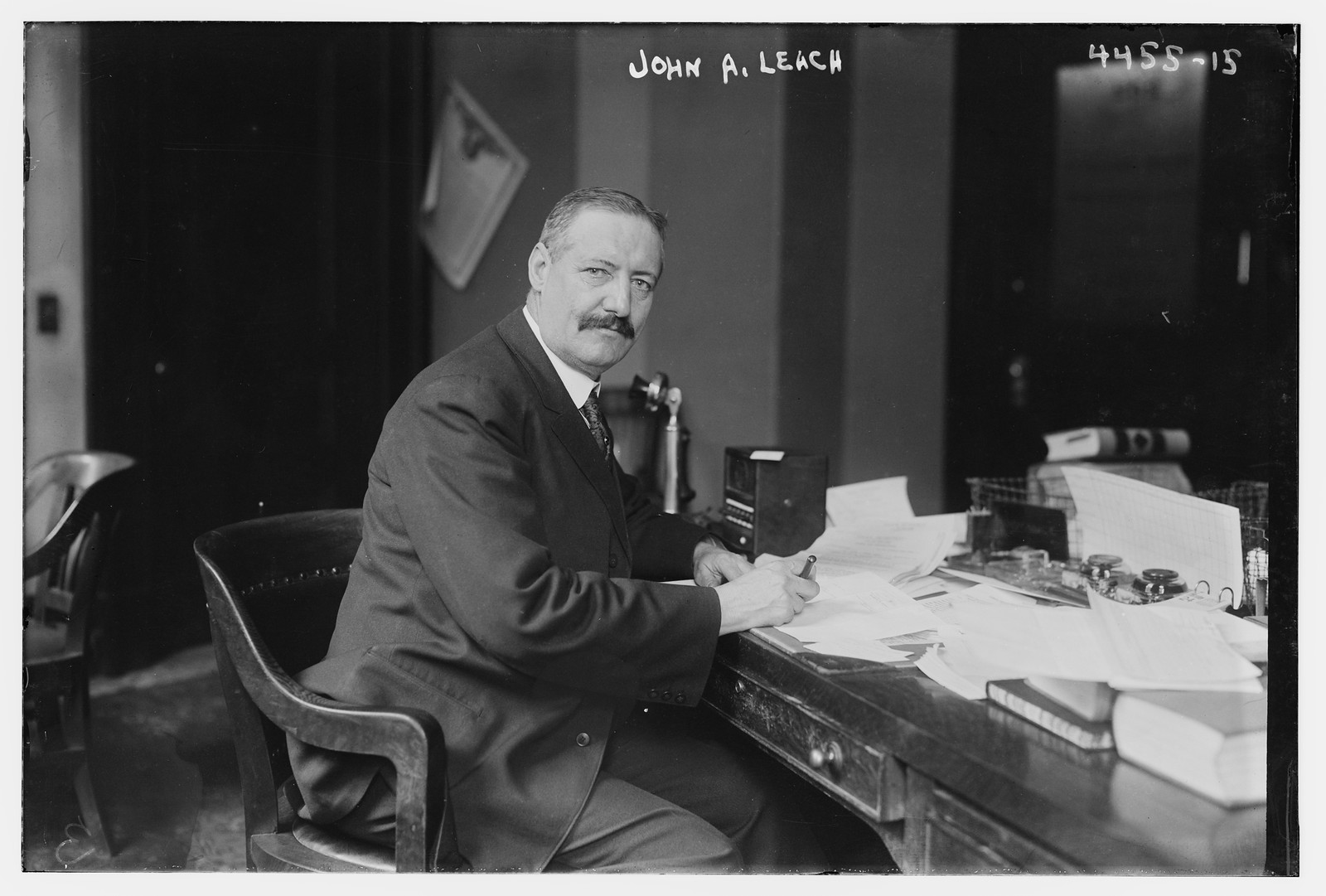John A. Leach, n/a — historic photograph