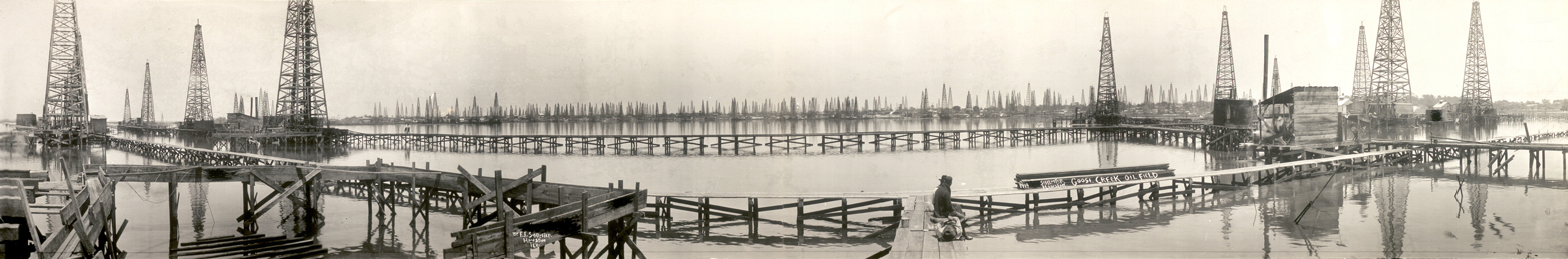Goose Creek Oil Field Baytown, Texas, 1919, 1919 — historic image