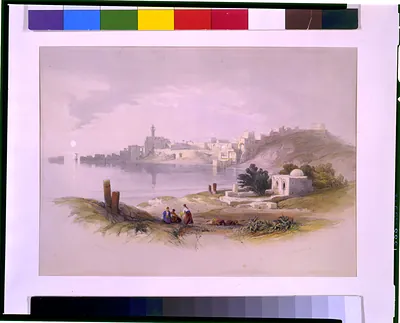 Sidon April 28th 1839 / David Roberts, R.A.
