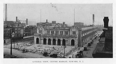 General View, Center Market, Newark, N. J.