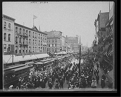 [Labor Day parade, Main Street, Buffalo, N.Y.]