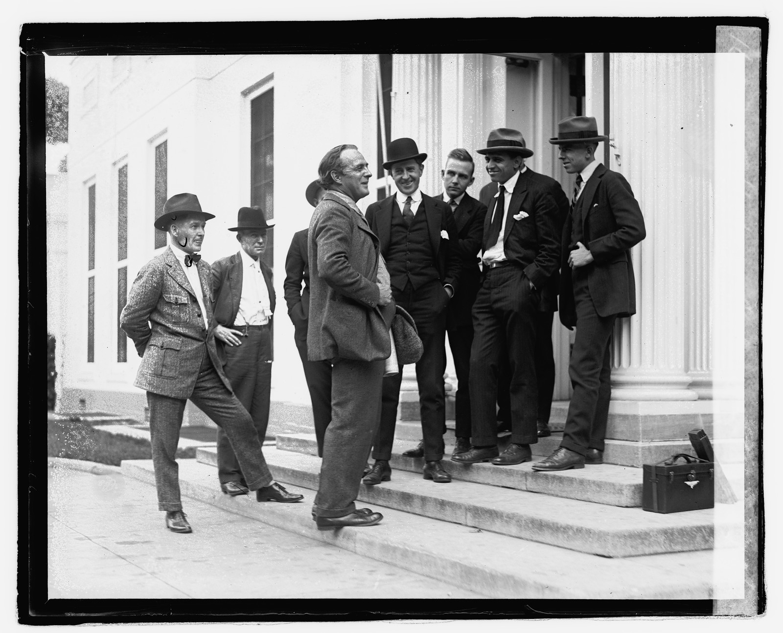 Urban Ledoux at White House, [1921] — historic photograph