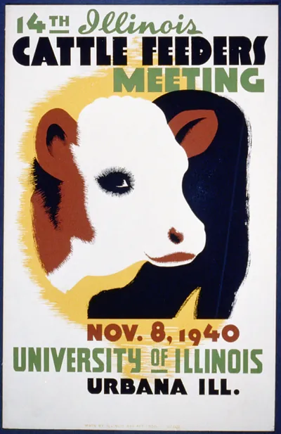 14th Illinois cattle feeders meeting Nov. 8 1940 University of Illinois Urbana Ill.