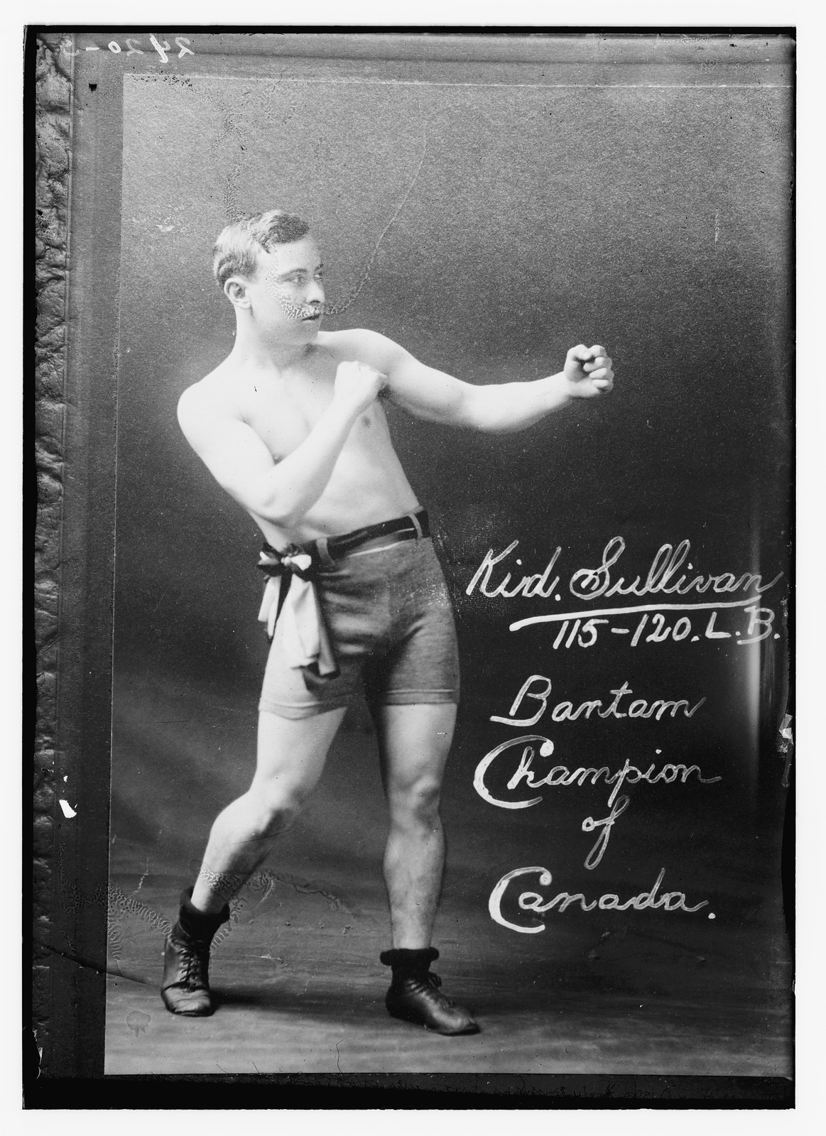 Kid Sullivan Bantamweight Champion of Canada, n/a — historic photograph