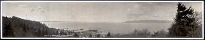 Columbia River from Taylors Astoria, Oregon, 1913