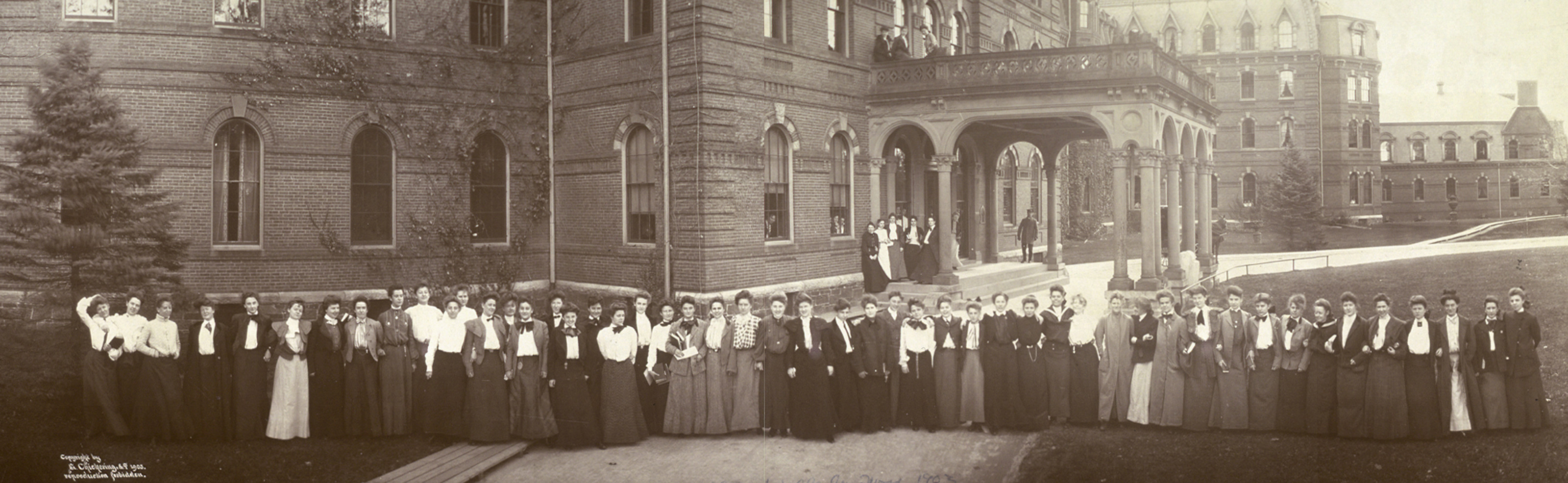 Wellesley College, Massachusetts, 1903, 1903 — historic image
