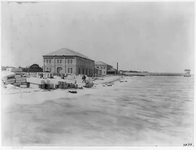 [Pensacola Navy Yard: Saw mill]