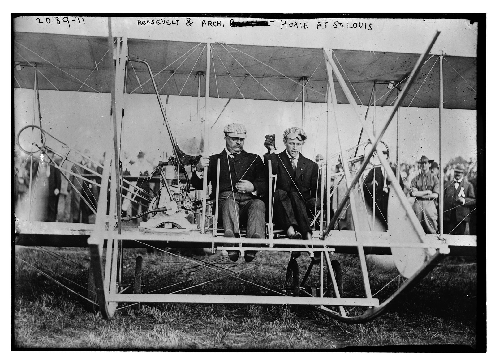 Roosevelt & Arch. Hoxie at St. Louis, n/a — historic photograph