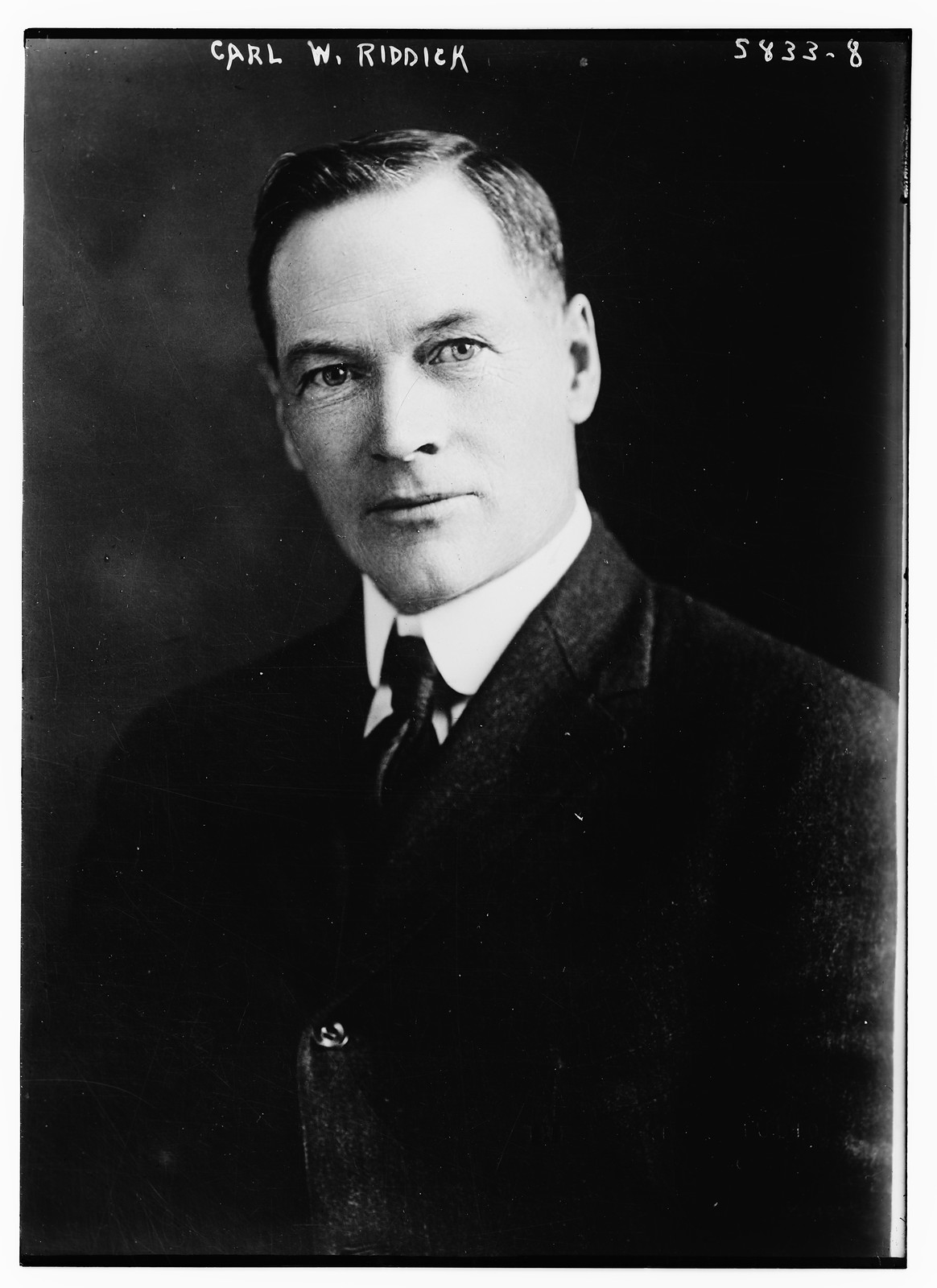Carl W. Riddick, n/a — historic photograph