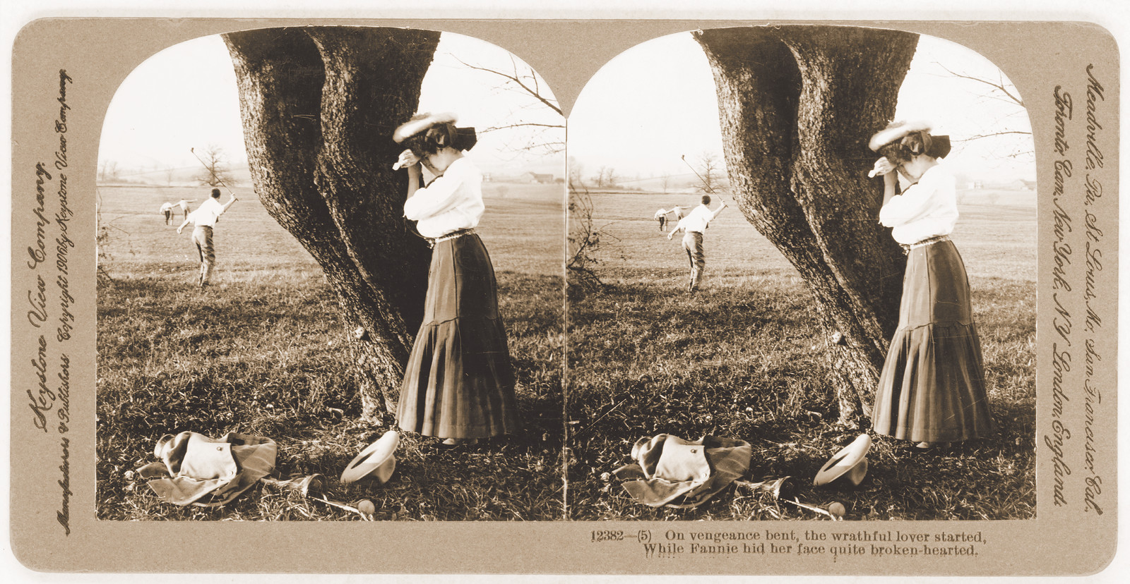 On Vengeance Bent, the Wrathful Lover Started — historic image