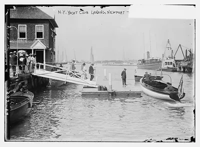 N.Y. Yacht Club Landing - Newport