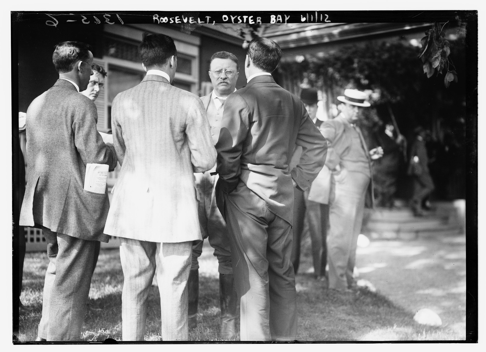 Roosevelt at Oyster Bay, 1912 — historic photograph