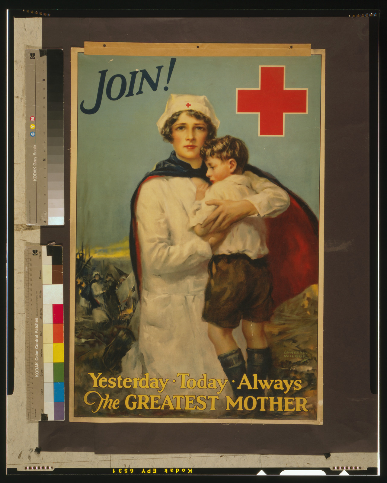 Join! Yesterday - today - always--The greatest mother / Lawrence Wilbur ; Snyder & Black, Inc., N.Y., New York: Snyder & Black, Inc., [1917?] — vintage poster