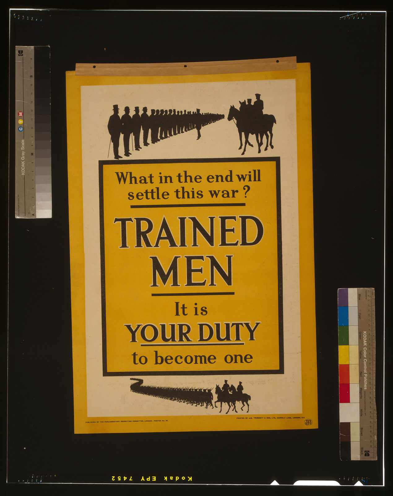 What in the end will settle this war? Trained men, 1915 — historic image