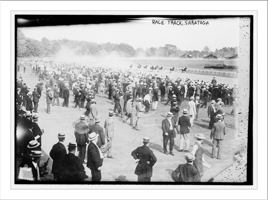 Race track - Saratoga, n/a — historic photograph