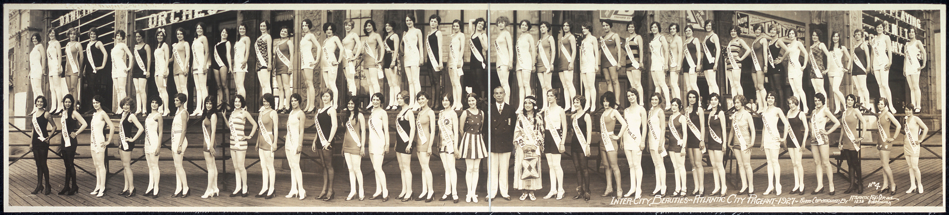 Atlantic City Pageant, New Jersey, 1927, 1927 — historic image