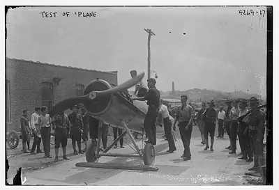 Testing plane