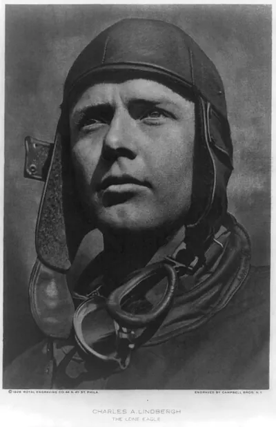 Charles A. Lindbergh, the lone eagle