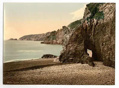 Sark Dixcart Bay Channel Islands England