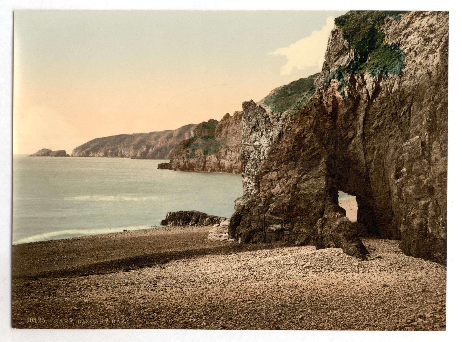 Sark Dixcart Bay Channel Islands England, [between ca. 1890 and ca. 1900]. — historic print