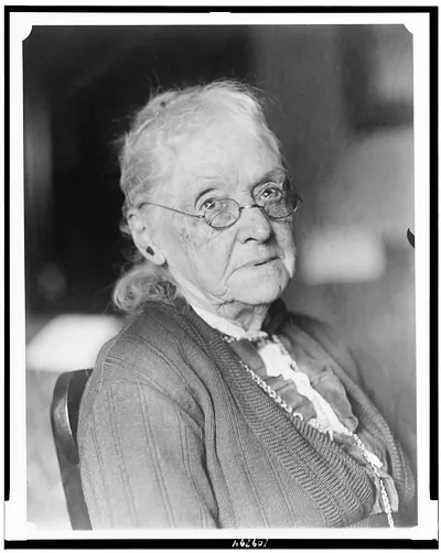 [Mrs. Rebecca Latimer Felton, head-and-shoulders portrait, seated, facing right]