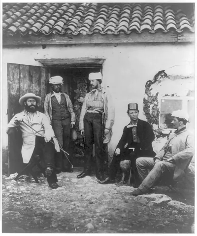 Railway officials, messrs. Swan, Cadell, Middleton, Howse, & Kellock