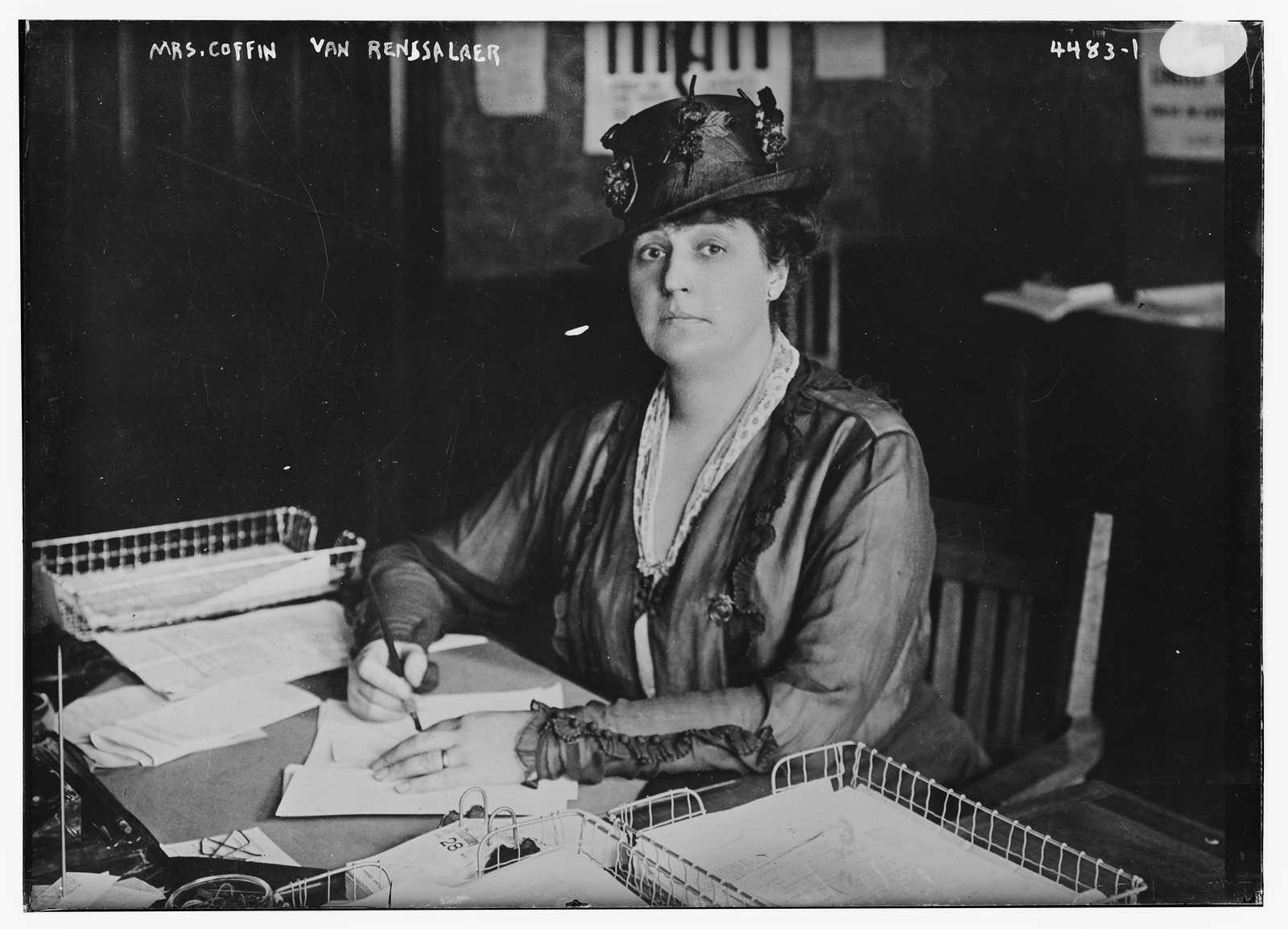 Mrs. Coffin Van Renssalaer, n/a — historic photograph