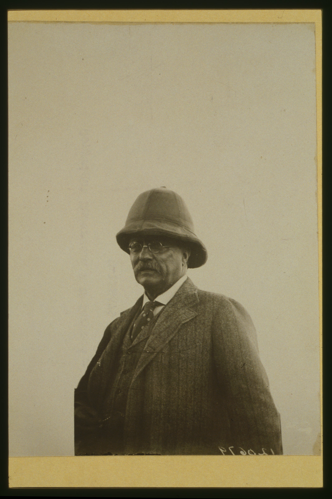 [Theodore Roosevelt, head-and-shoulders portrait, facing left], c1910. — historic photograph