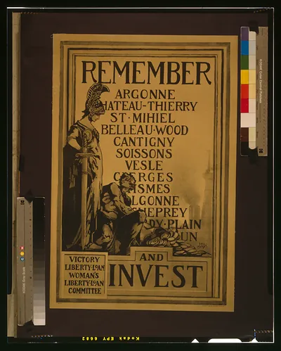 Remember [...] and invest Victory Liberty Loan, Woman's Liberty Loan Committee / J.M.H. ; Sackett & Wilhelms Corp., N.Y.
